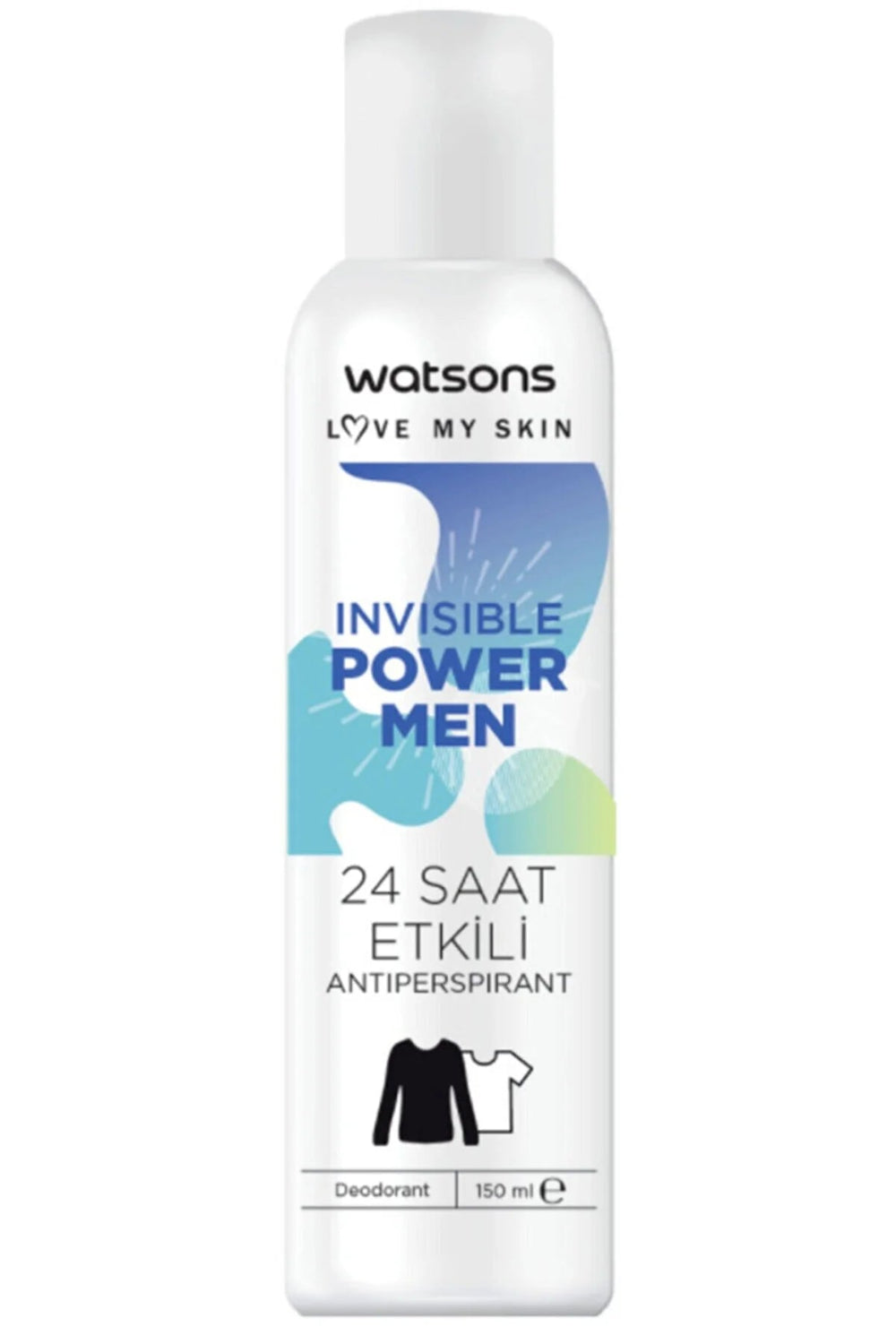 Watsons Men Invisible Power Spray 150ml