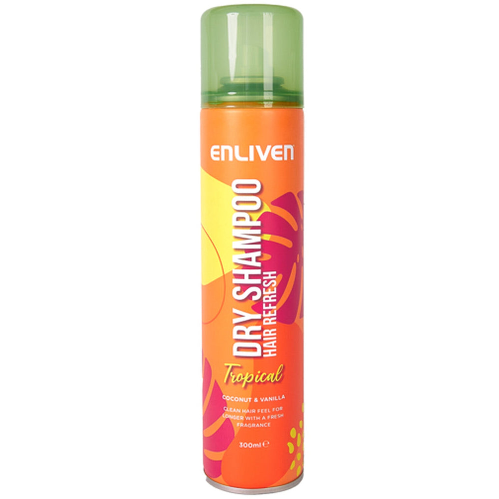 Enliven Tropical Coconut&Vanilla Dry Shampoo 300ml