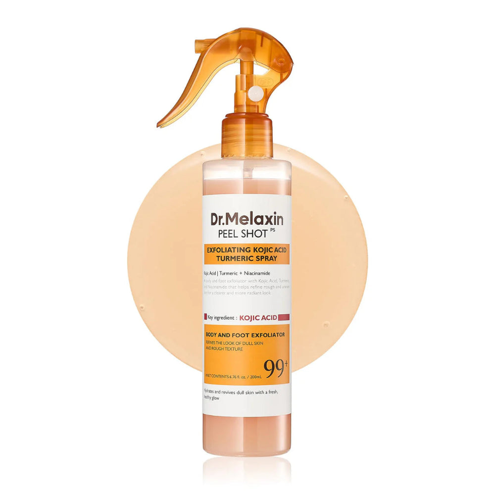 Dr.Melaxin Peel Shot Exfoliating Kojic Acid Turmeric Spray 200ml
