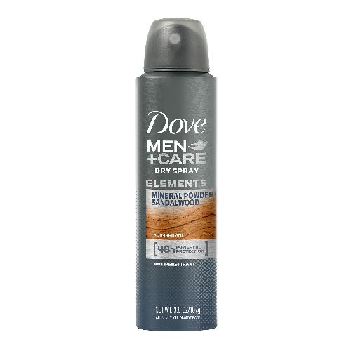 Dove Men Mineral Powder+Sandal Wood Spray 250ml