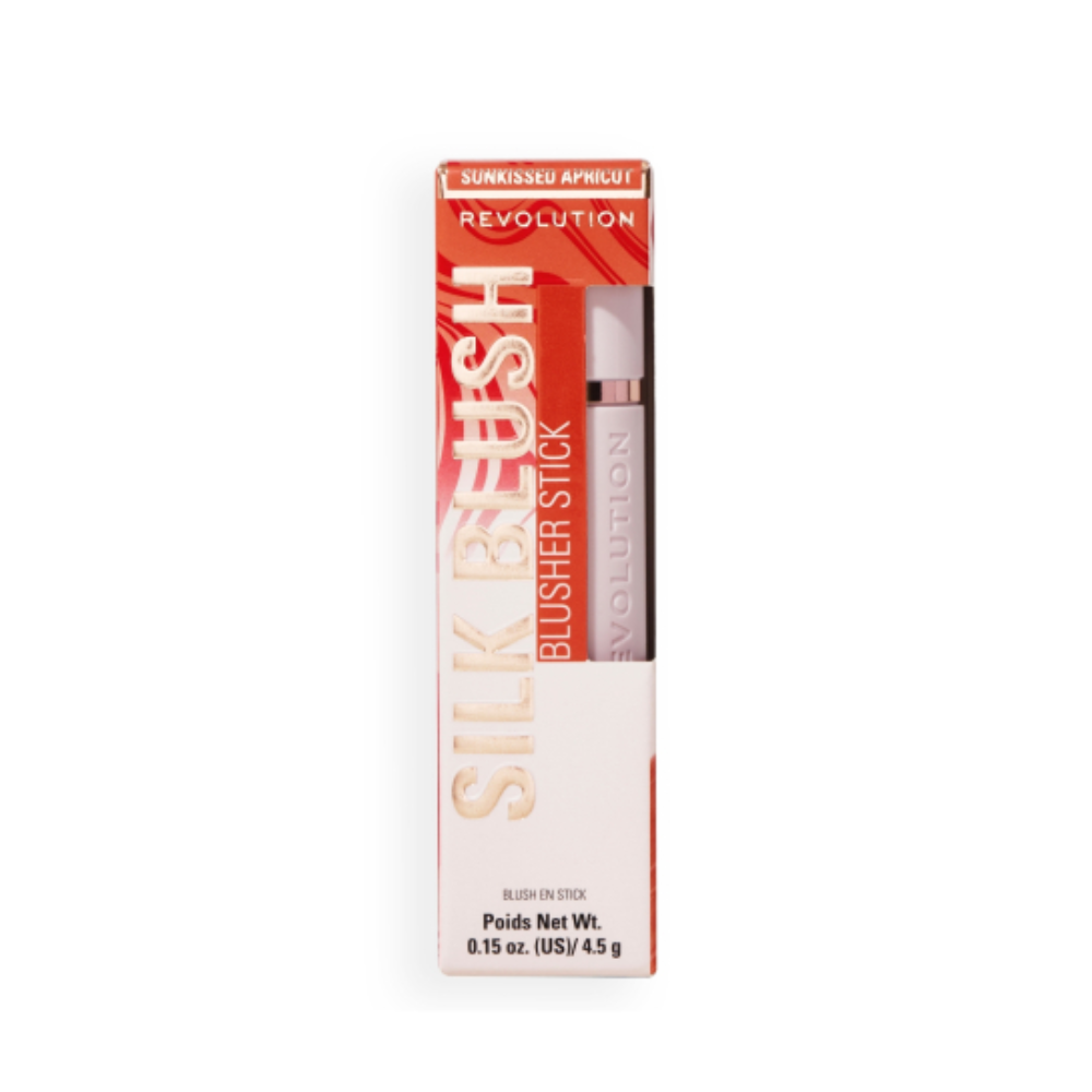 Revolution Silk Blush Blusher Stick Sunkissed Apricot