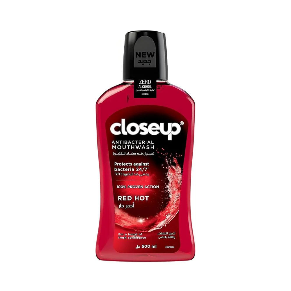 Close Up Red Hot Mouth Wash 500ml