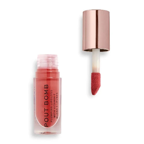 Revolution Pout Bomb Lip Gloss Peachy Coral