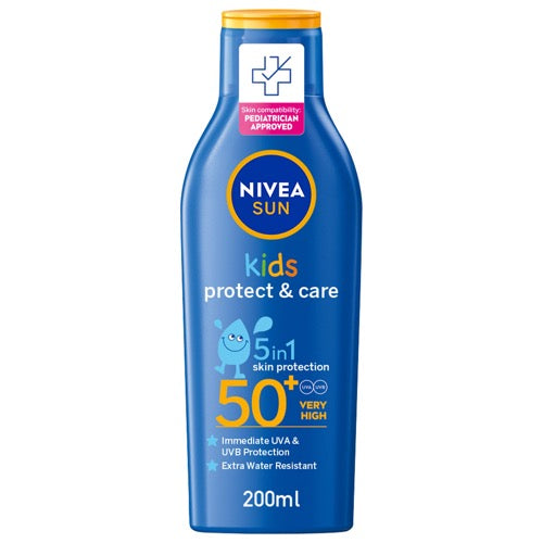 Nivea Sun Kids Protect&Care SPF50 Sun Lotion 25%200ml
