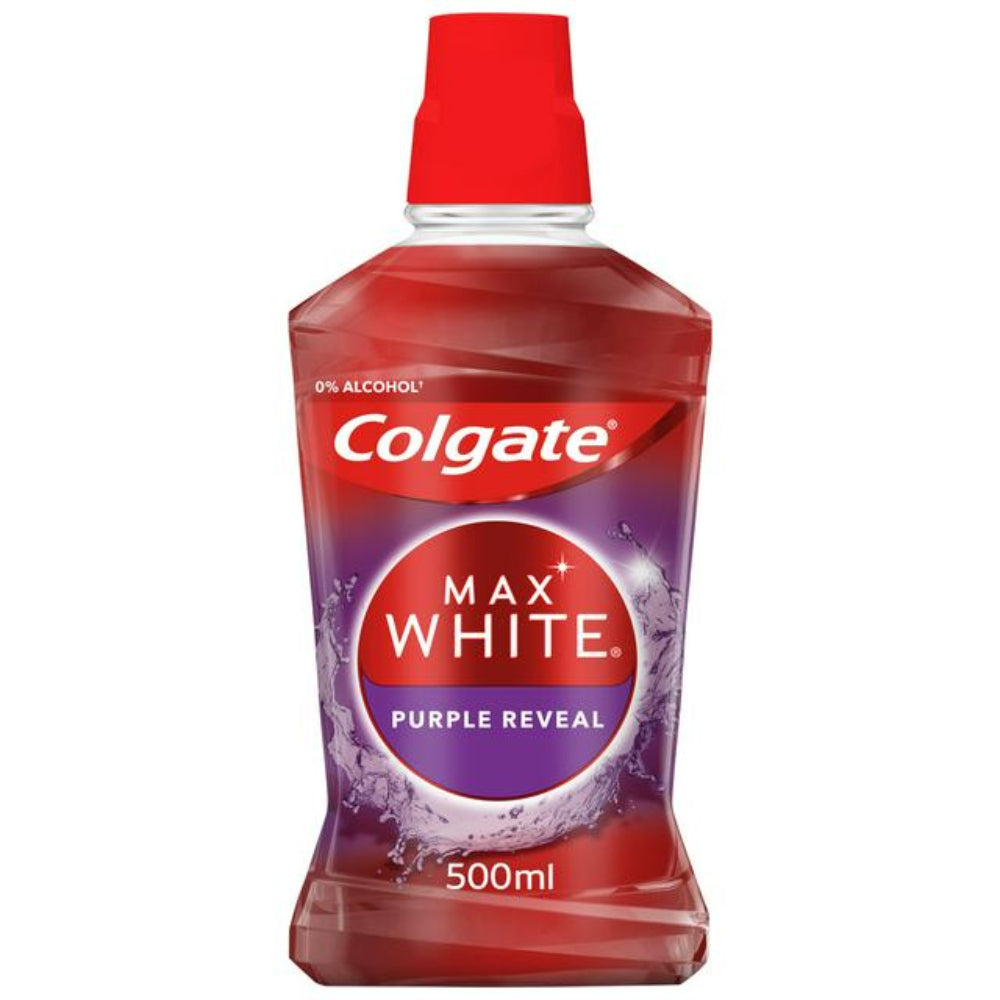 Colgate Max White Purple Reveal Mouth Wash 500ml