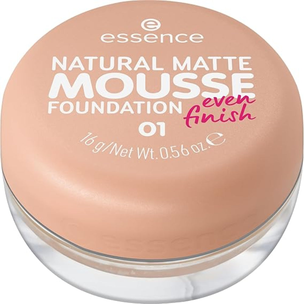 Essence Natural Matte Mousse Foundation 001