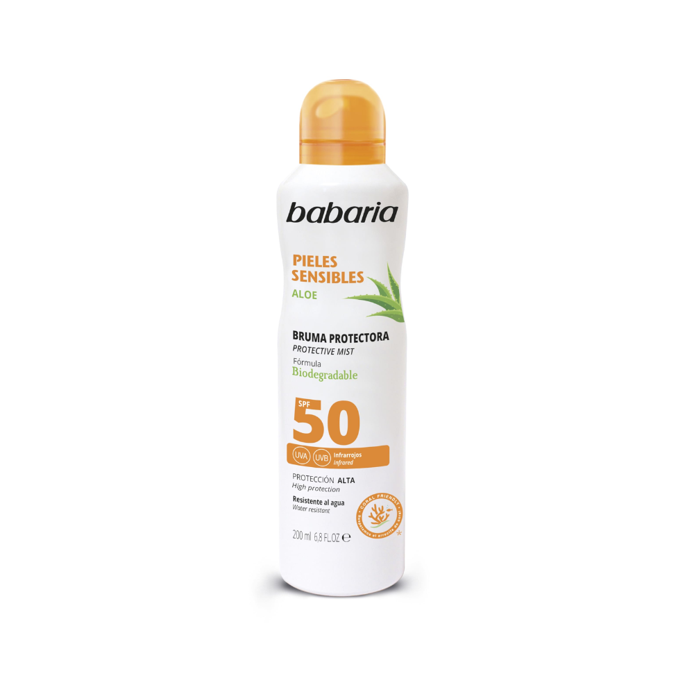Babaria Sun 50spf Aloe Spray 200ml