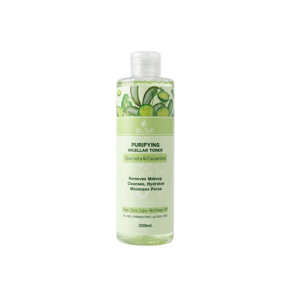 Bio Soft Purifying Micellar Toner 200ml Aleo Vera&Cucumber