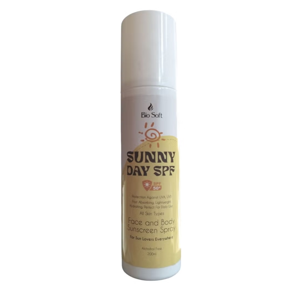 Bio Soft Sunny Day Sunscreen 50spf Spray 200ml