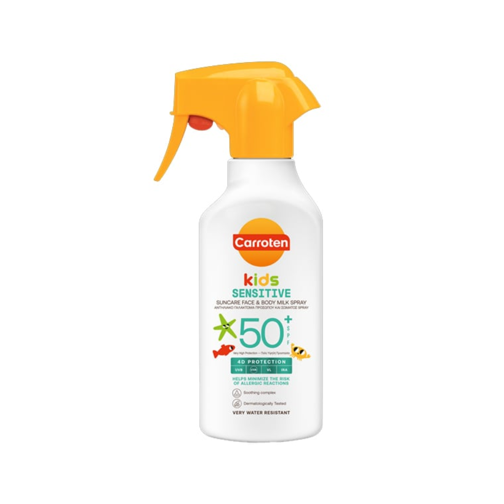 Carroten Kids Sensitive Milk 50+spf Spray 270ml