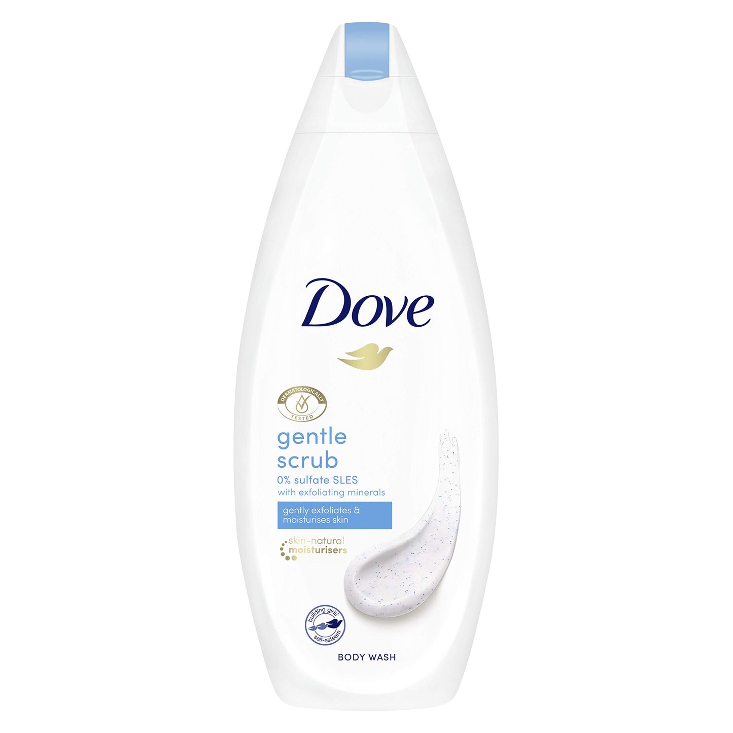Dove Gentle Scrub Shower 500ml