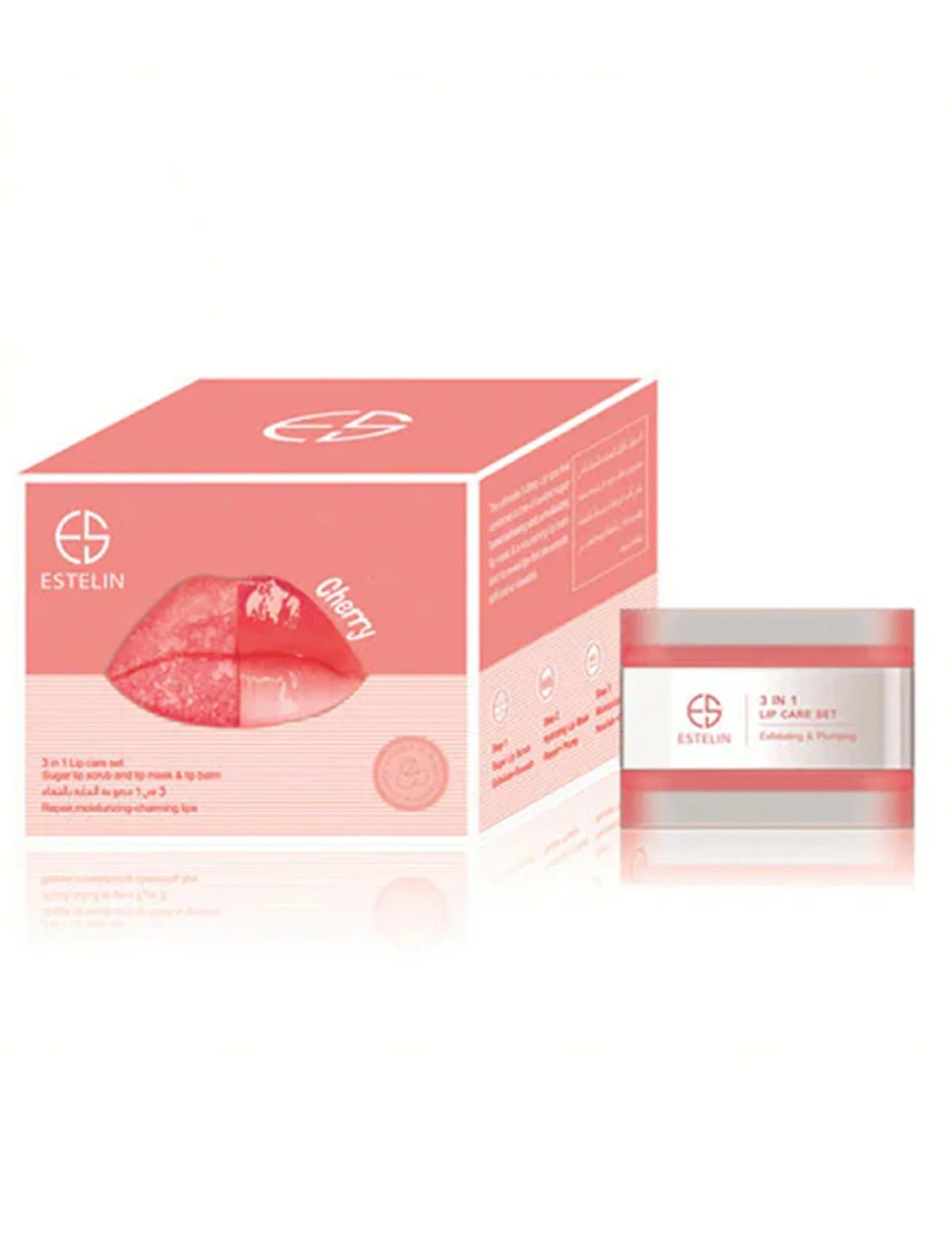Estelin Cherry 3in1 Lip Care Set 5ml