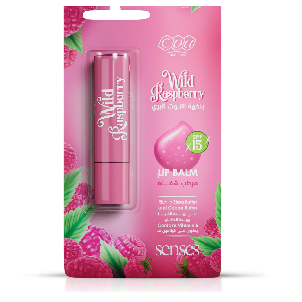 Eva Wild Raspberry Lip Balm 4ml