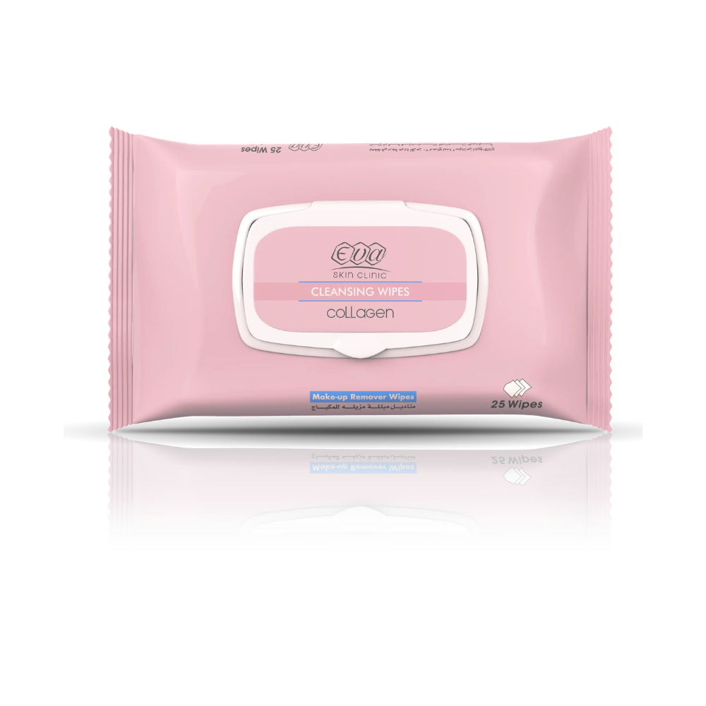 Eva Collagen Cleansing 25 Wipes