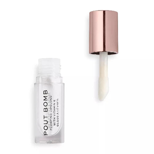 Revolution Pout Bomb Lip Gloss Glaze Clear