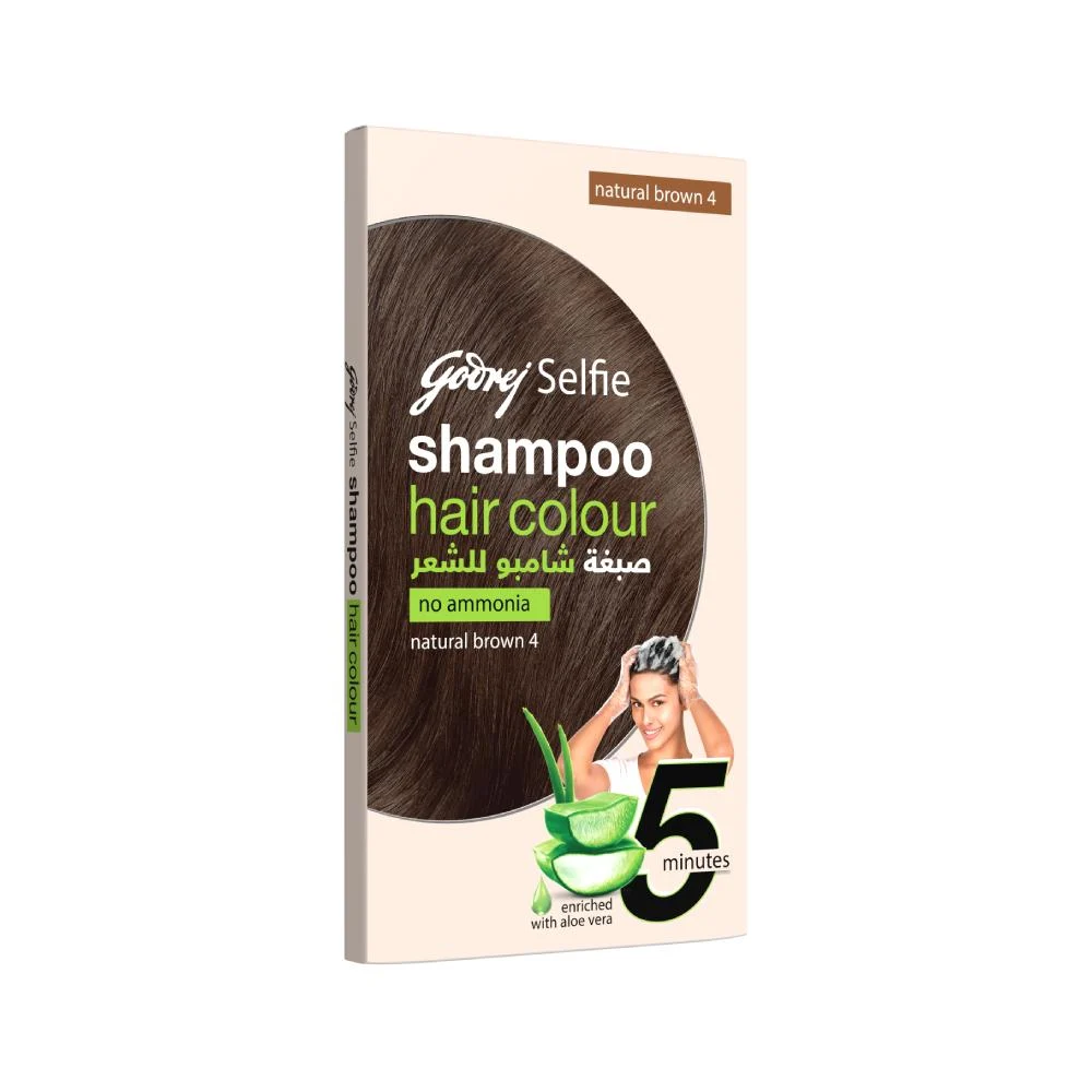 Godrej Selfie Hair Colour Shampoo 18ml 4.00