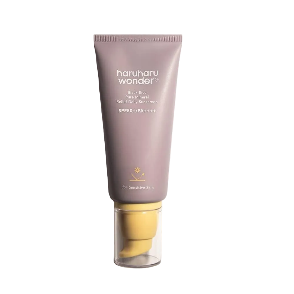Haruharu Wonder Black Rice Pure Mineral Relief Daily Sunscreen 50spf 50ml