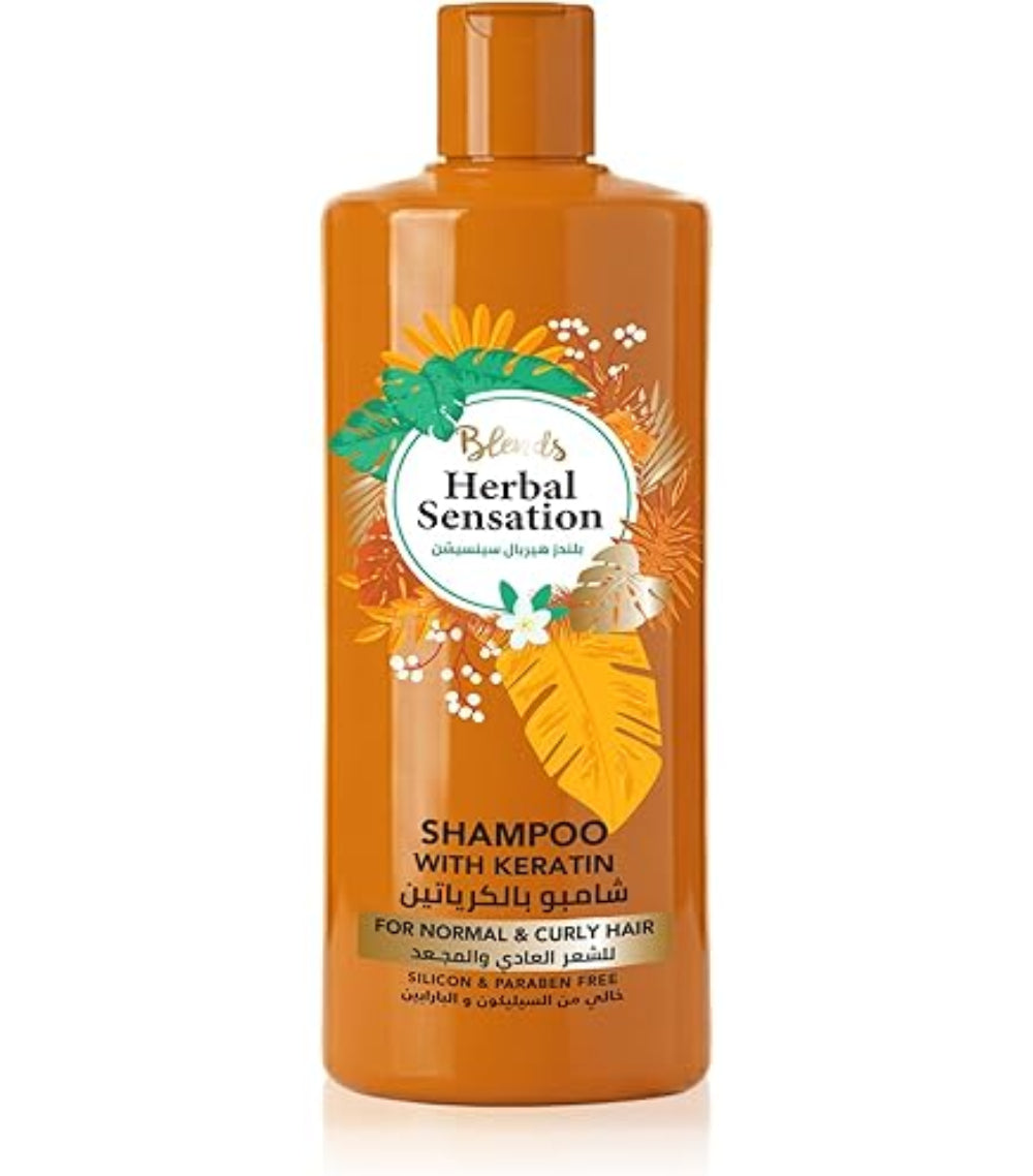 Herbal Sensation Keratin Shampoo 600ml