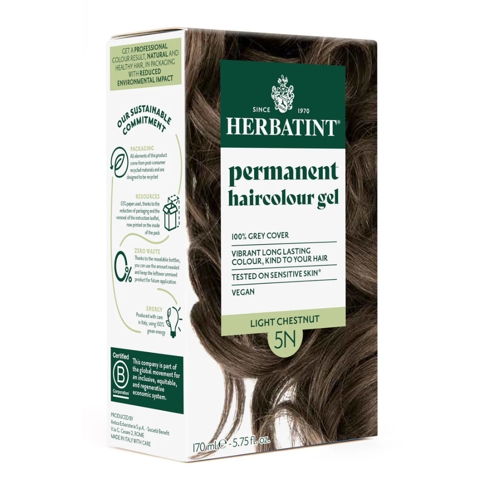 Herbatint Permanent Hair Colour Gel 170ml 5N