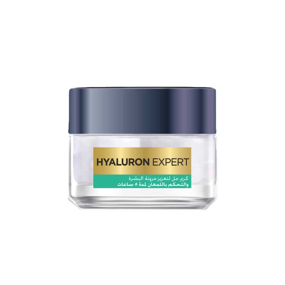 Loreal EG Hyaluron Expert 8H Shine Control Replumping Gel Cream 50ml