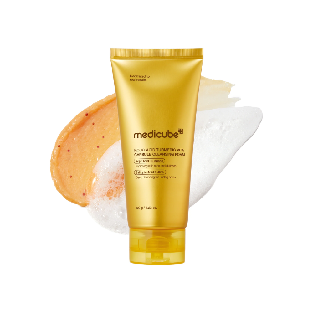 Medicube Kojic Acid Turmeric Vita Capsule Cleansing Foam 120ml