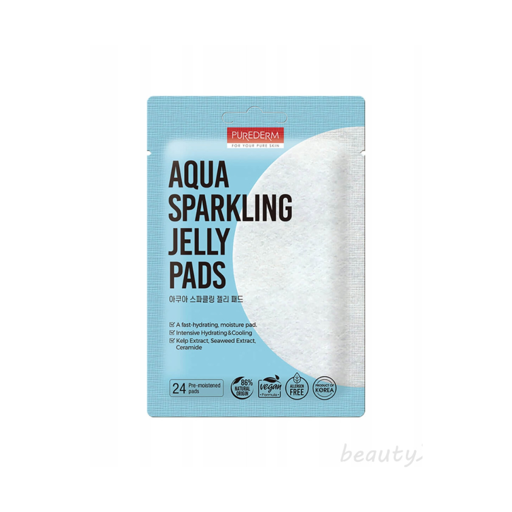 Purederm Aqua Sparkling Jelly Pads 38ml