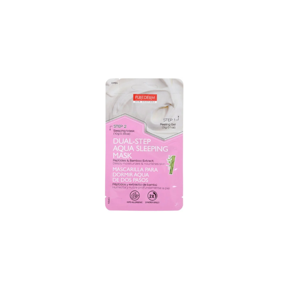 Purederm Dual Step Aqua Sleeping Peptides Mask