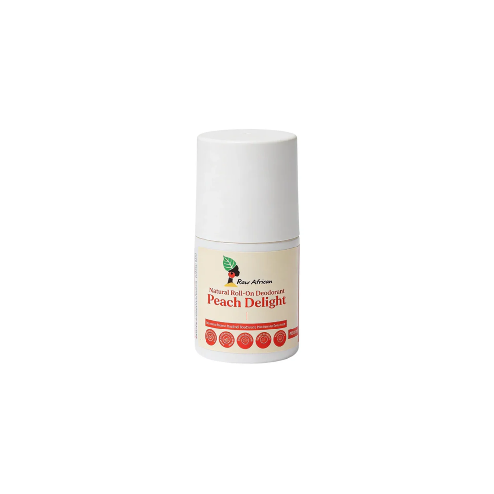 Raw African Peach Delight Roll On 60ml