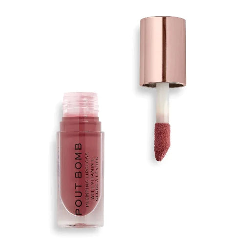 Revolution Pout Bomb Lip Gloss Juicy Red