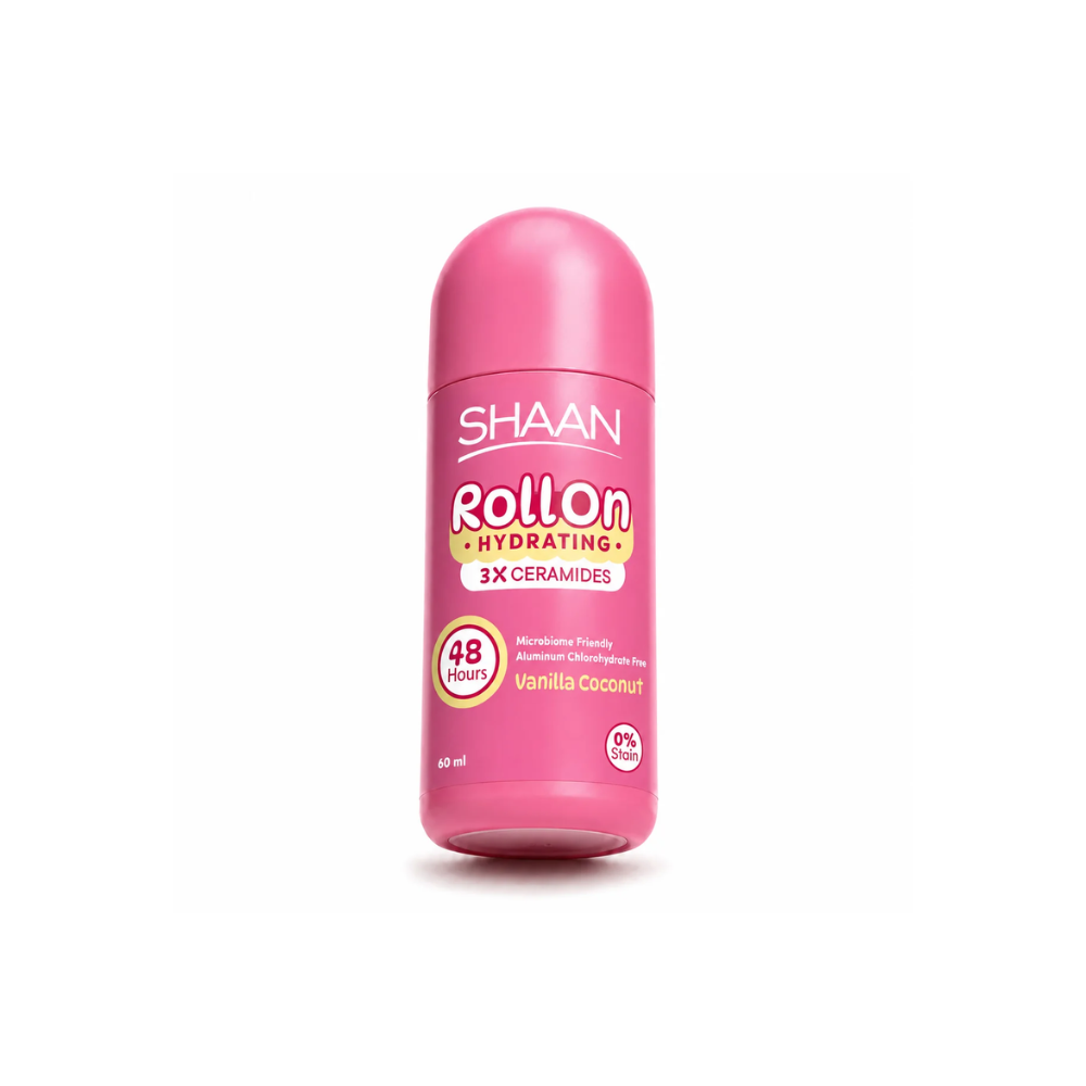 Shaan Roll On 60ml Hydrating Vanilla Coconut