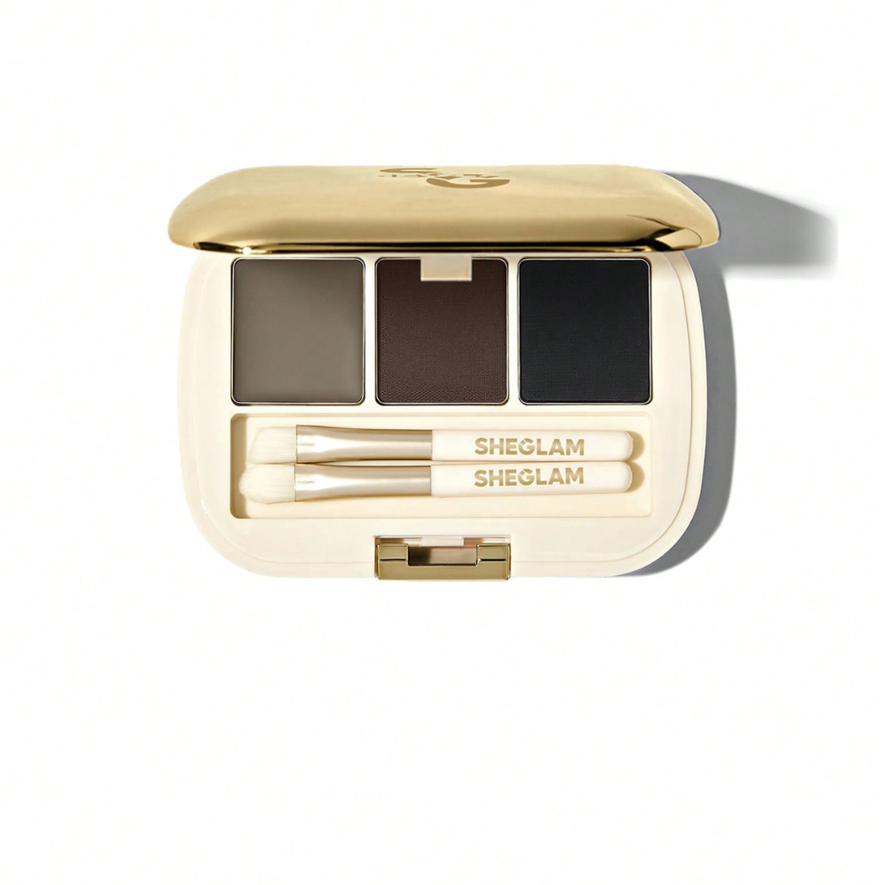 Sheglam Full Filled Eyebrow Palette 102 Ash Brown