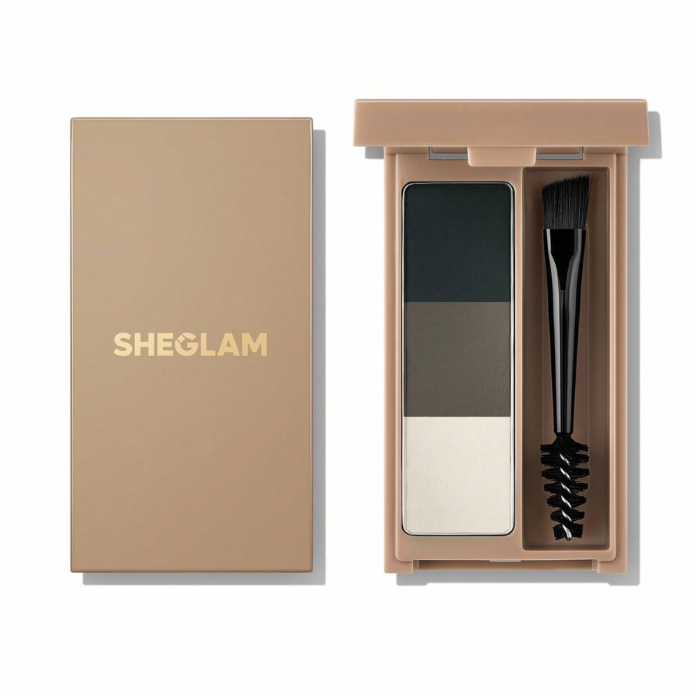 Sheglam Puff Brow Palette 2.2ml Charcoal