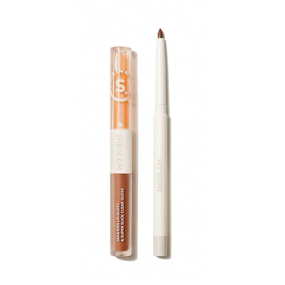 Sheglam Soft 90 Glam Lip Liner&Lip Duo Set 0.28ml Haute Cocoa