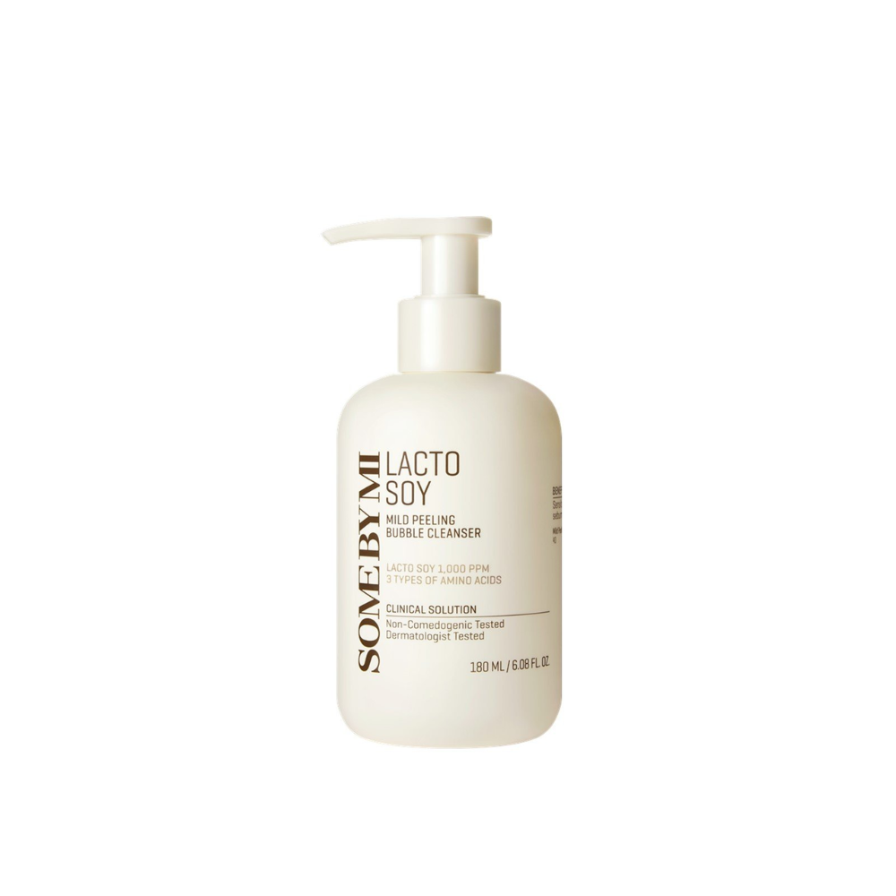 Some By Mi Lactosoy Mild Peeling Bubble Cleanser 180ml
