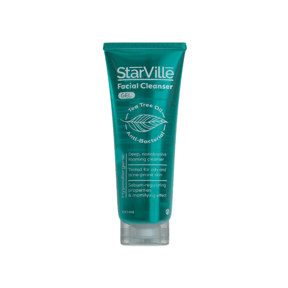 Star Ville Facial Cleanser Gel 100ml Tea Tree Oil