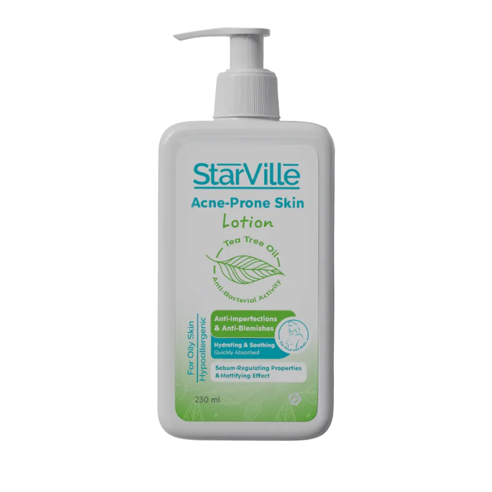 Star Ville Lotion 230ml Acne Prone Skin Tea Tree Oil