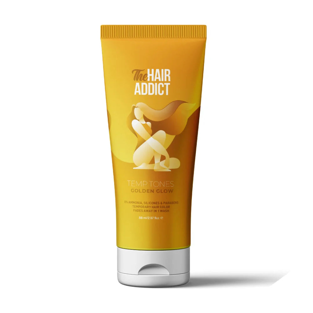 The Hair Addict Temp Tones 88ml Golden Glow