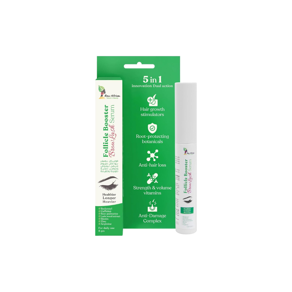 Raw African Follicle Booster Serum Brow Lash 8ml