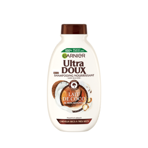 Garnier Ultra Doux Lait De Coco Shampoo 250ml