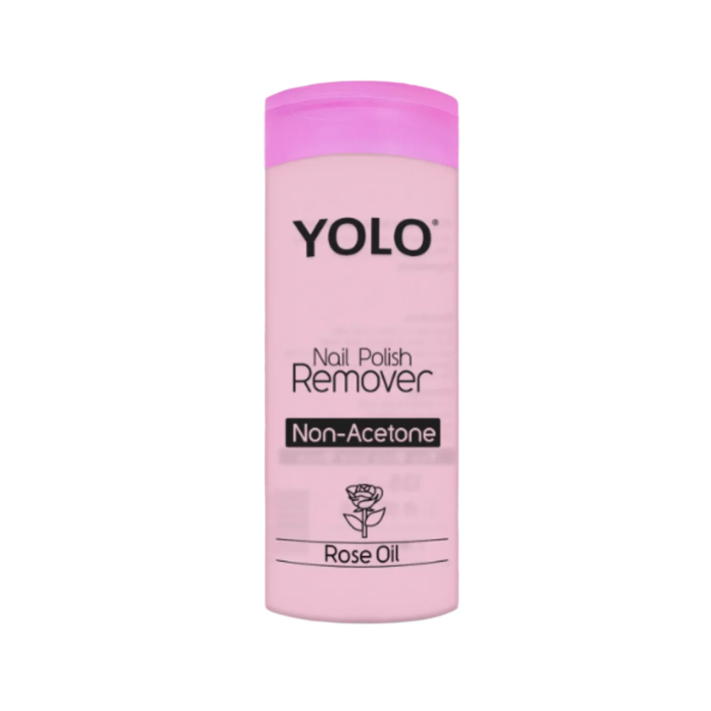 Yolo Non Acetone Rose Oil Nail Polish Remover 135ml