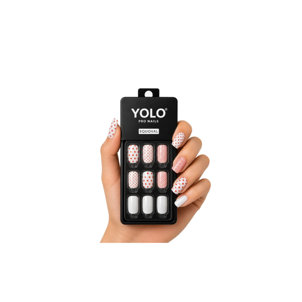 Yolo Pro Nail Squoval 30/12 Short SS-122