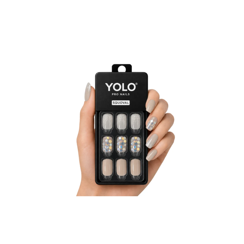 Yolo Pro Nail Squoval 30/12 Short SS-134