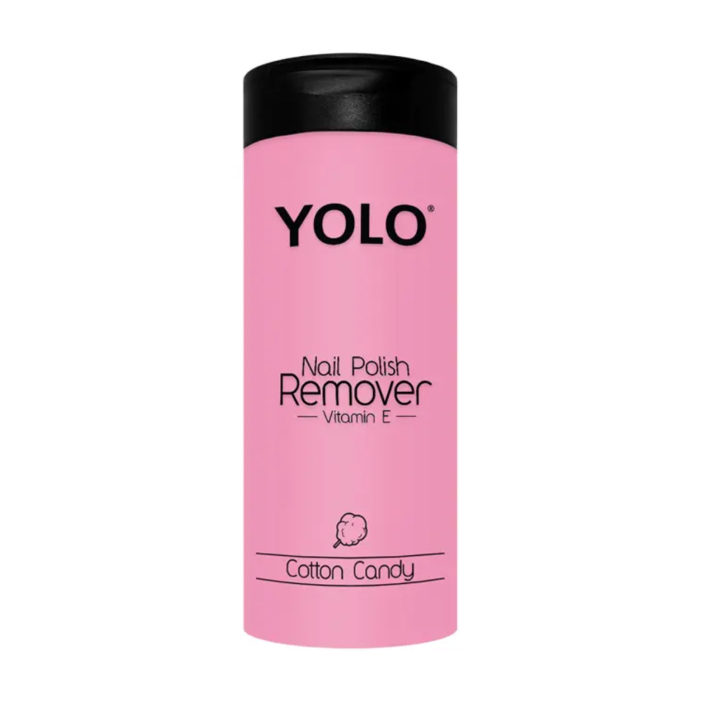 Yolo Vitamin E Cotton Candy Nail Polish Remover 135ml