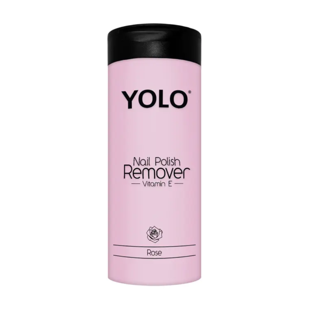 Yolo Vitamin E Rose Nail Polish Remover 135ml