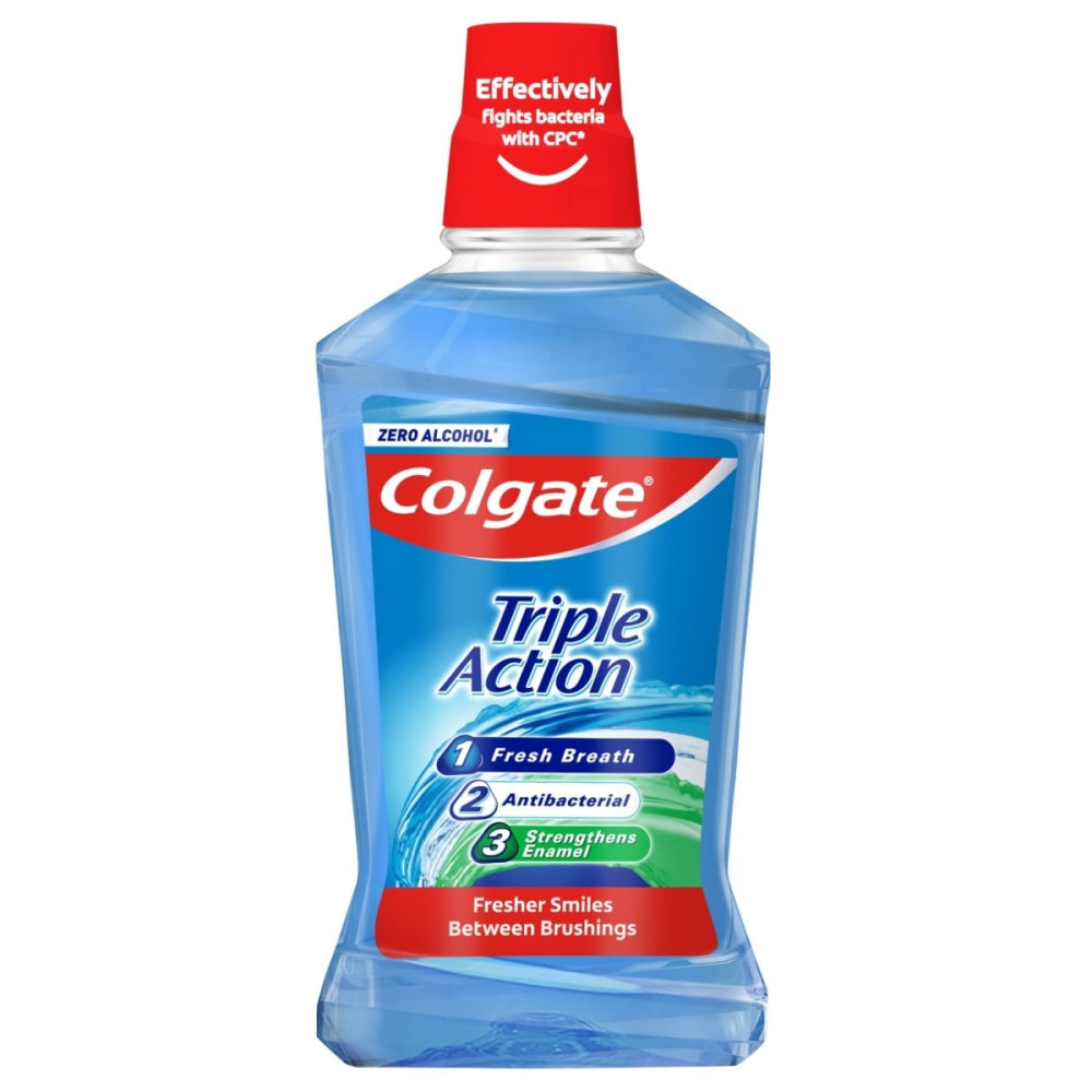 Colgate Triple Action Mouth Wash 500ml