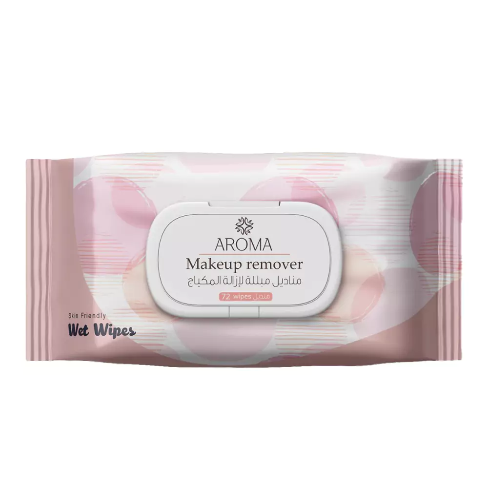 Aroma Make Up Remover 72 Wipes