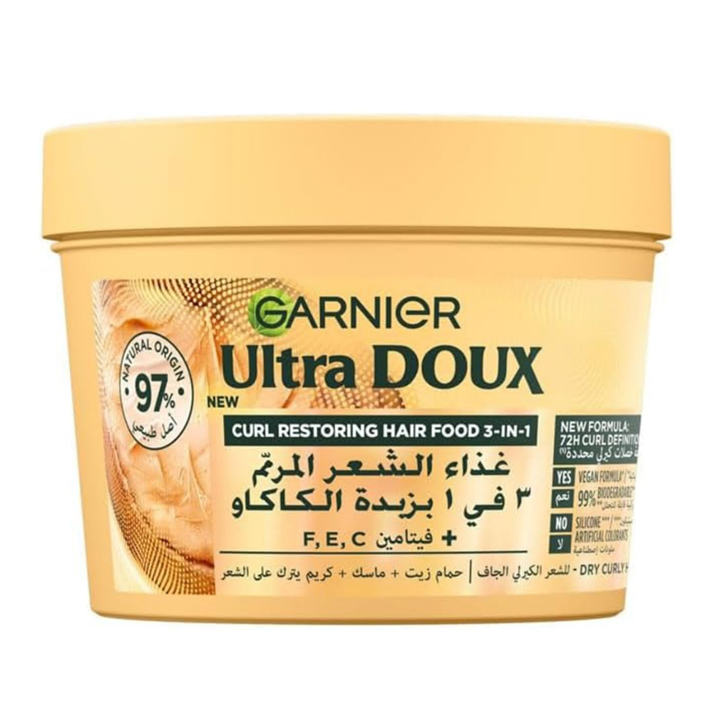 Garnier EG Ultra Doux Curl Restoring 3in1 Masque 390ml