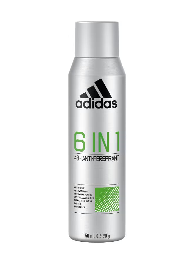 Adidas Men Cool&Dry 6in1 Spray 150ml