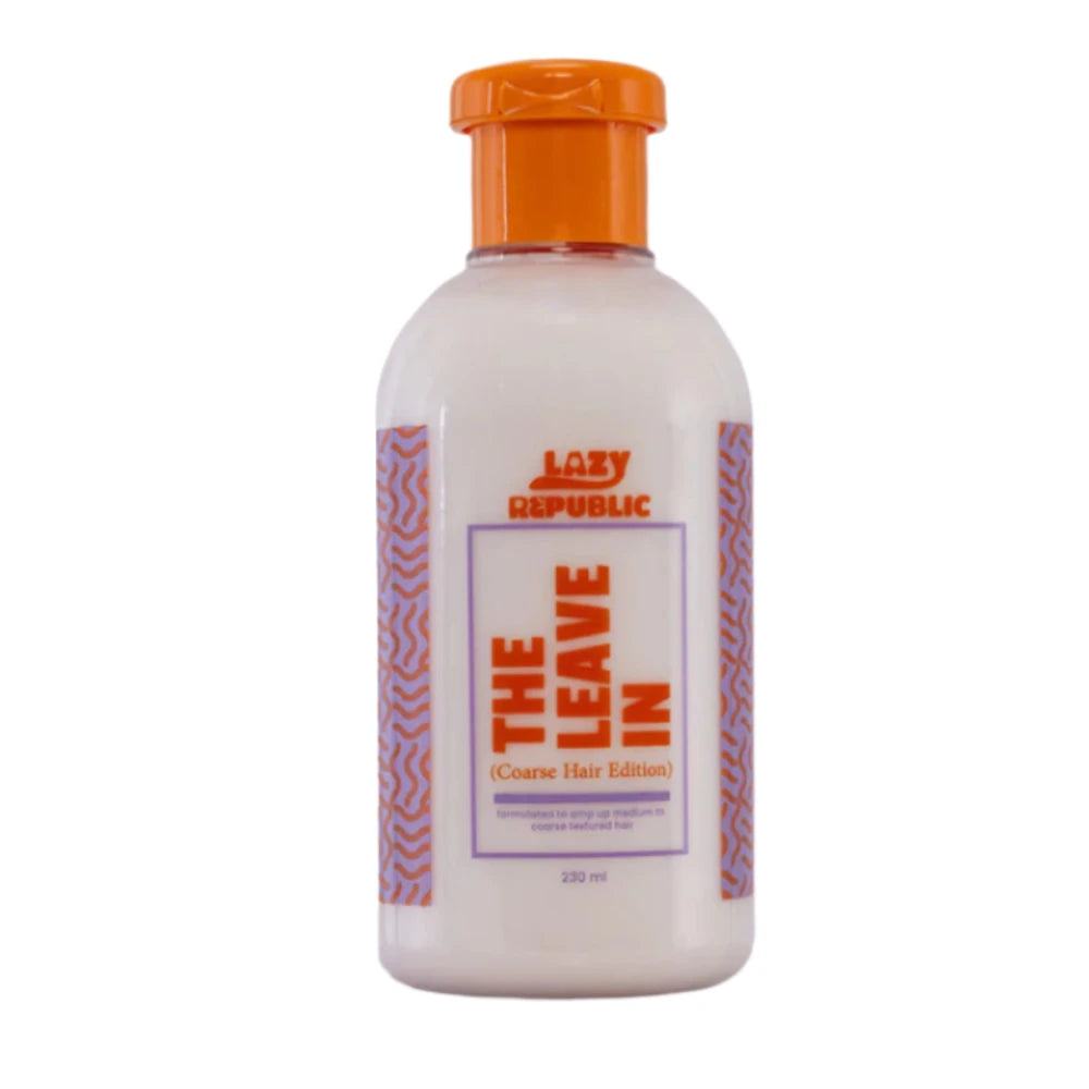 Lazy Republic The Leave In Coarse Cream 230ml