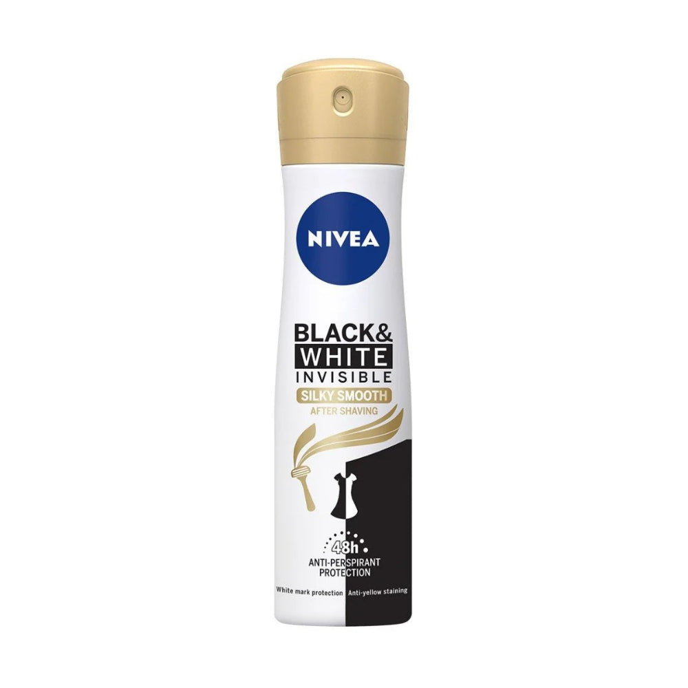 Nivea EG Black&White Silky Smooth 25% Spray 150ml